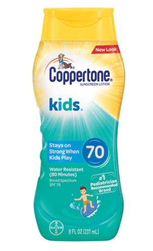 Coppertone Label