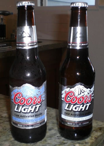 Coors Beer Labels