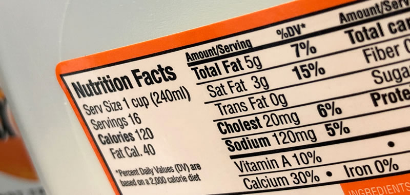 Nutrition Fact Label Requirements