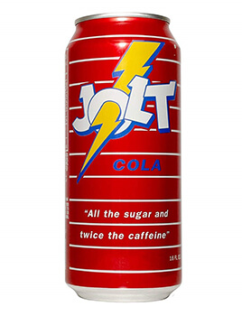 Jolt Cola Label