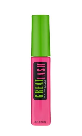 Mabelline Great Lash Mascara Label