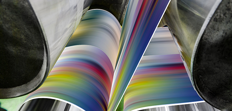 What is offset printing?