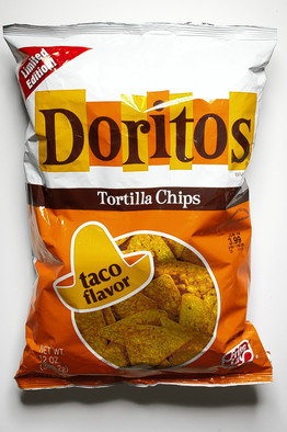 Doritos throwback packaging