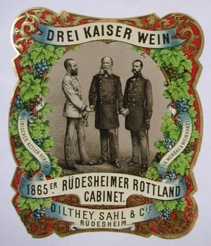 Drei Kaiser Wein wine label