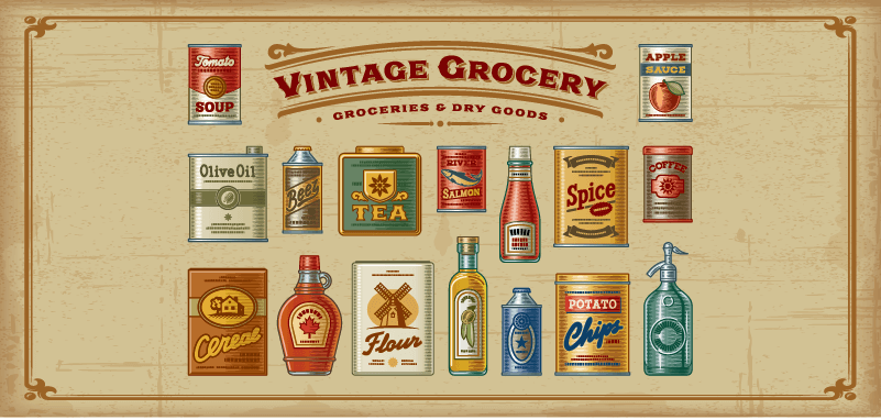 Custom Labels and the Vintage Look